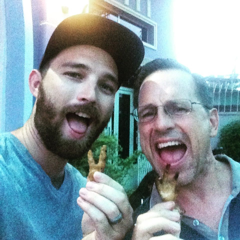 Curtis leading Khmer worship songs with village pastors